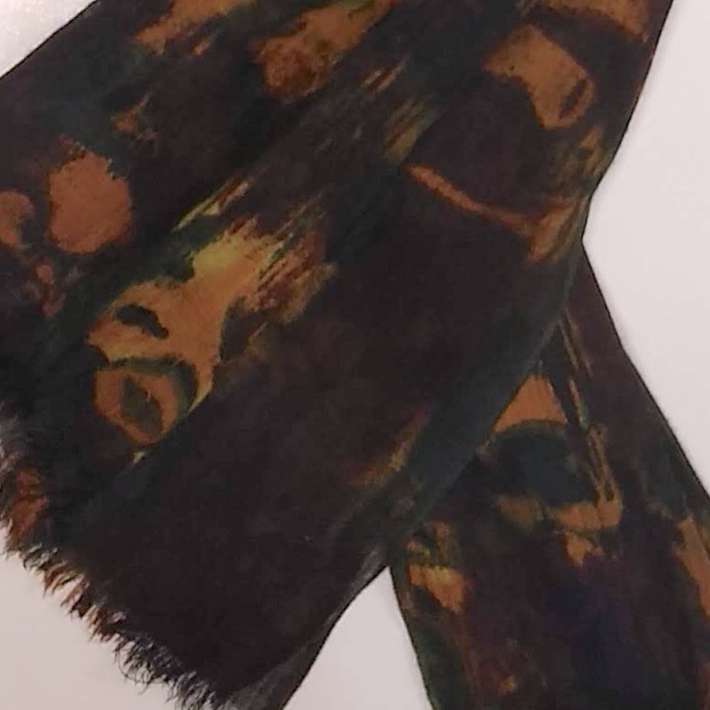 Brown & Gold Scarf/Wrap